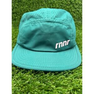RNNR Pacer Hat Cap Strapback OSFM Turquoise Adjustable Lightweight EUC